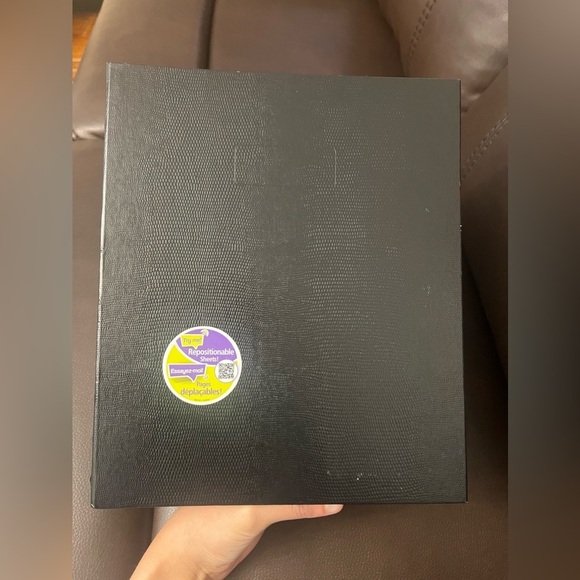 Blueline MiracleBind Notebook, Black, Lizard-Like, Hard Cover new - Picture 5 of 16